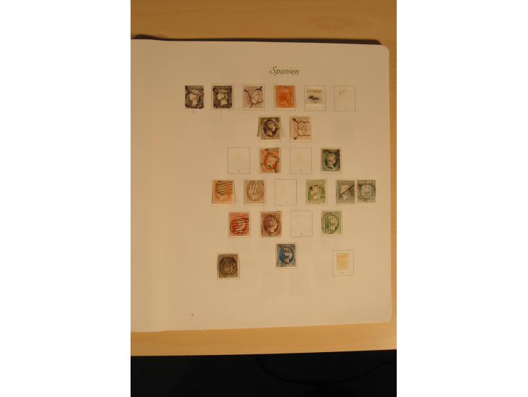 1850/1920, gestempelte Sammlung inkl. einiger Briefe mit vielen besseren Ausgaben dabei u.a. Mi.-Nr. 2-3, 7, 9, 15-16, 22, 46