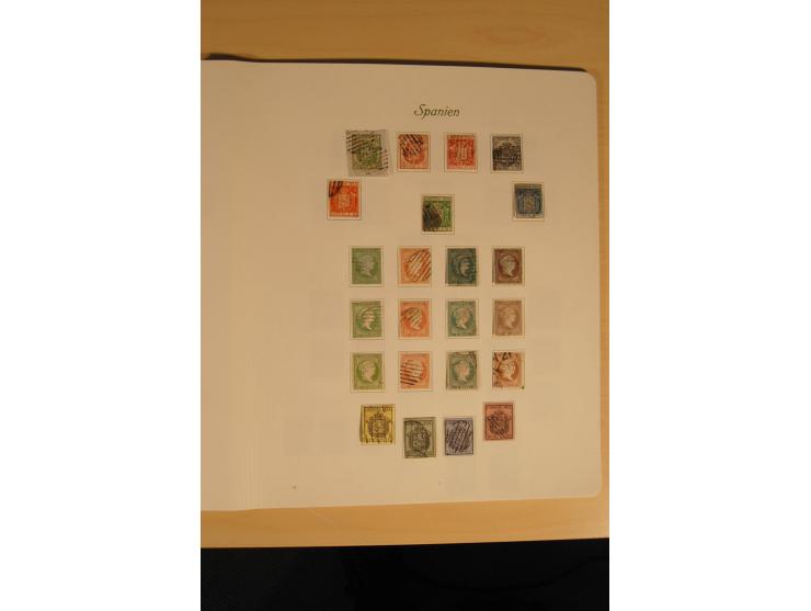 1850/1920, gestempelte Sammlung inkl. einiger Briefe mit vielen besseren Ausgaben dabei u.a. Mi.-Nr. 2-3, 7, 9, 15-16, 22, 46