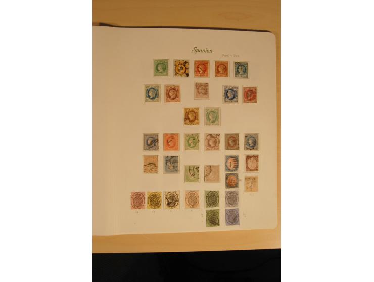 1850/1920, gestempelte Sammlung inkl. einiger Briefe mit vielen besseren Ausgaben dabei u.a. Mi.-Nr. 2-3, 7, 9, 15-16, 22, 46