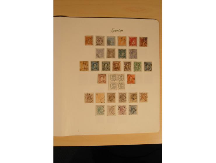 1850/1920, gestempelte Sammlung inkl. einiger Briefe mit vielen besseren Ausgaben dabei u.a. Mi.-Nr. 2-3, 7, 9, 15-16, 22, 46