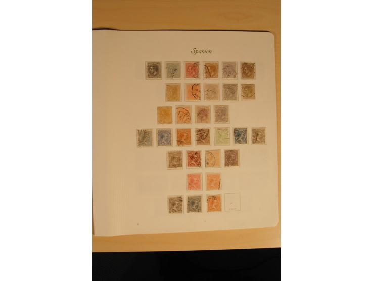 1850/1920, gestempelte Sammlung inkl. einiger Briefe mit vielen besseren Ausgaben dabei u.a. Mi.-Nr. 2-3, 7, 9, 15-16, 22, 46