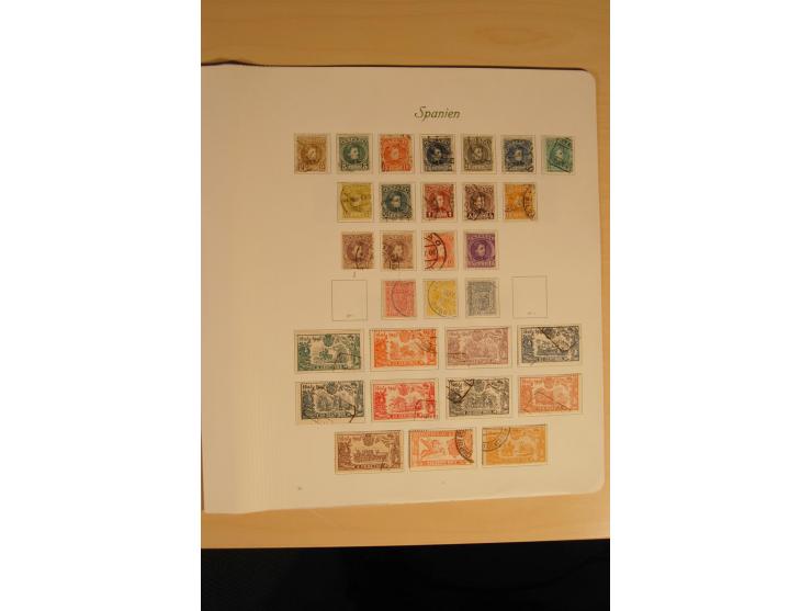 1850/1920, gestempelte Sammlung inkl. einiger Briefe mit vielen besseren Ausgaben dabei u.a. Mi.-Nr. 2-3, 7, 9, 15-16, 22, 46