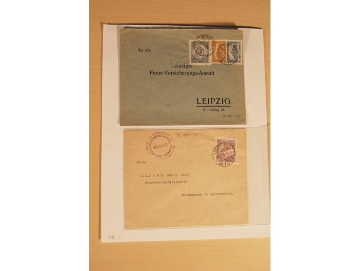 1921/26, Madonna 50-10000 Kr., Spezialsammlung mit 50 Kr., Erst-Probedruck in schwarz, 200-10000 Kr. ungezähnt, Verzähnungen,