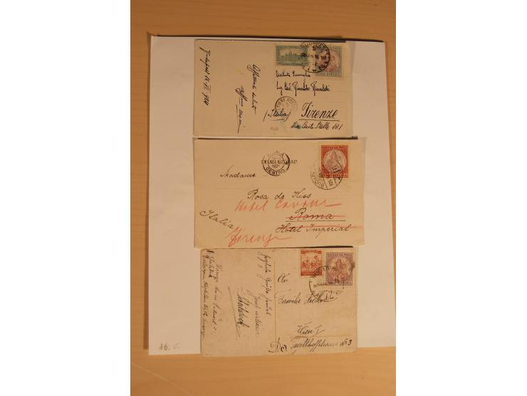 1921/26, Madonna 50-10000 Kr., Spezialsammlung mit 50 Kr., Erst-Probedruck in schwarz, 200-10000 Kr. ungezähnt, Verzähnungen,