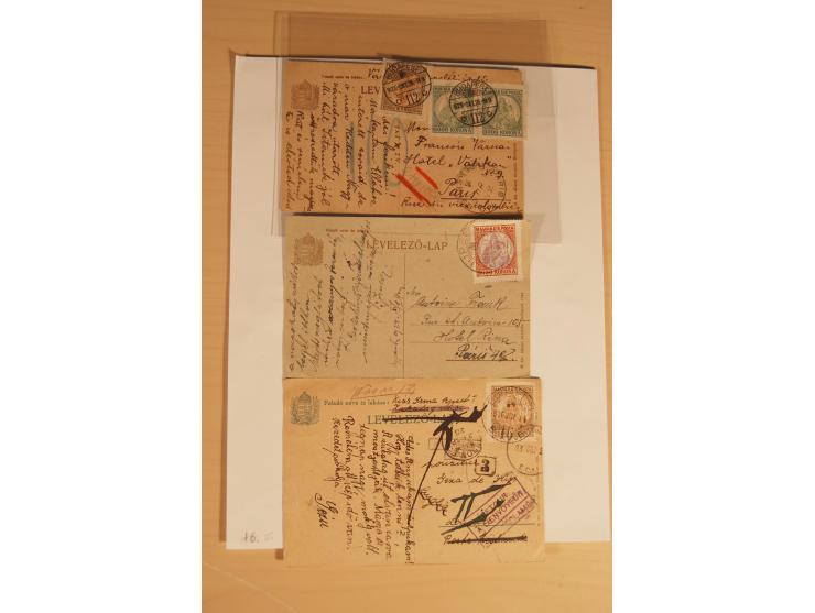 1921/26, Madonna 50-10000 Kr., Spezialsammlung mit 50 Kr., Erst-Probedruck in schwarz, 200-10000 Kr. ungezähnt, Verzähnungen,