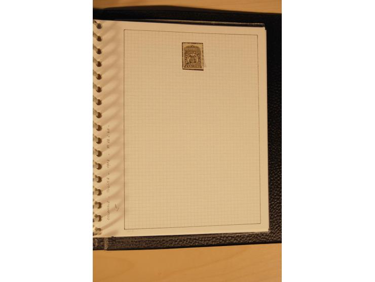 1859/1930 (ca.), ungebrauchte und gestempelte Sammlung mit Gebieten in 3 kleinen Ordnern, dabei bessere frühe Werte in zum Te