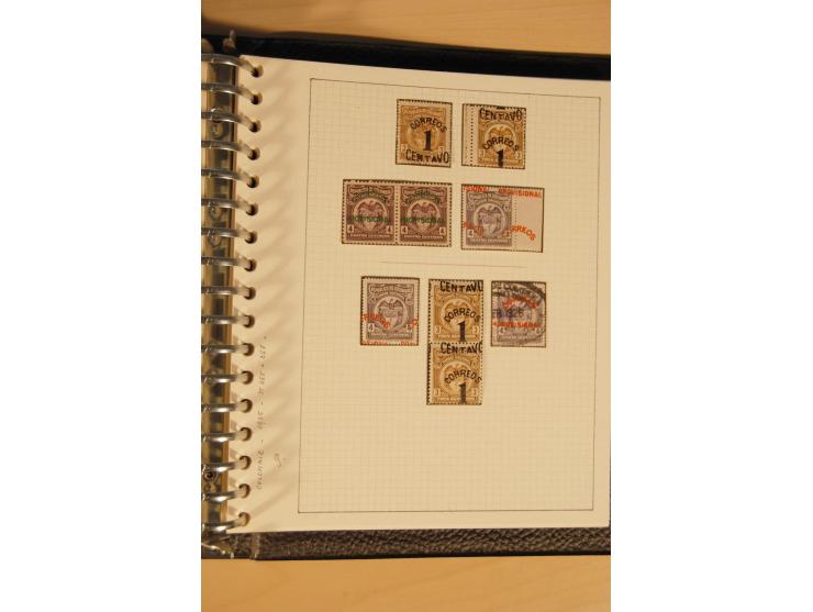 1859/1930 (ca.), ungebrauchte und gestempelte Sammlung mit Gebieten in 3 kleinen Ordnern, dabei bessere frühe Werte in zum Te