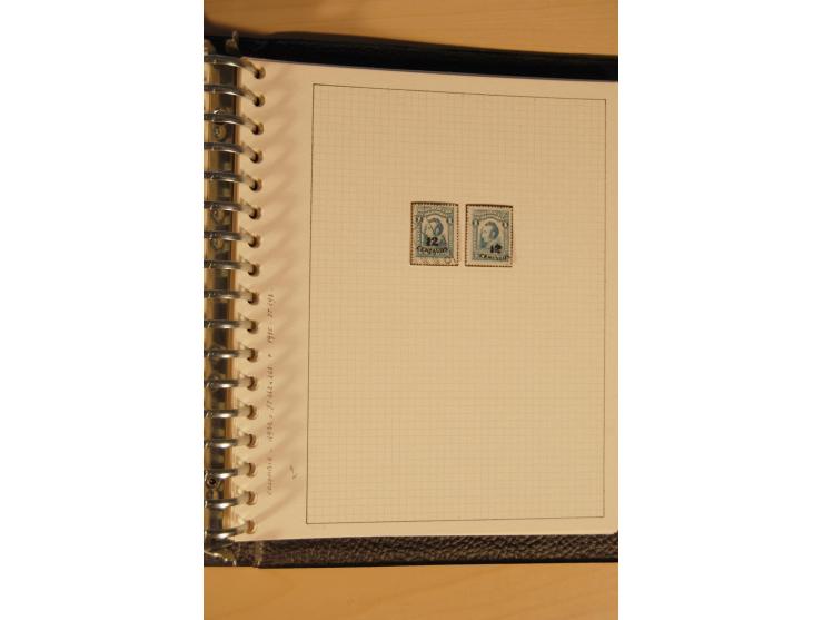 1859/1930 (ca.), ungebrauchte und gestempelte Sammlung mit Gebieten in 3 kleinen Ordnern, dabei bessere frühe Werte in zum Te