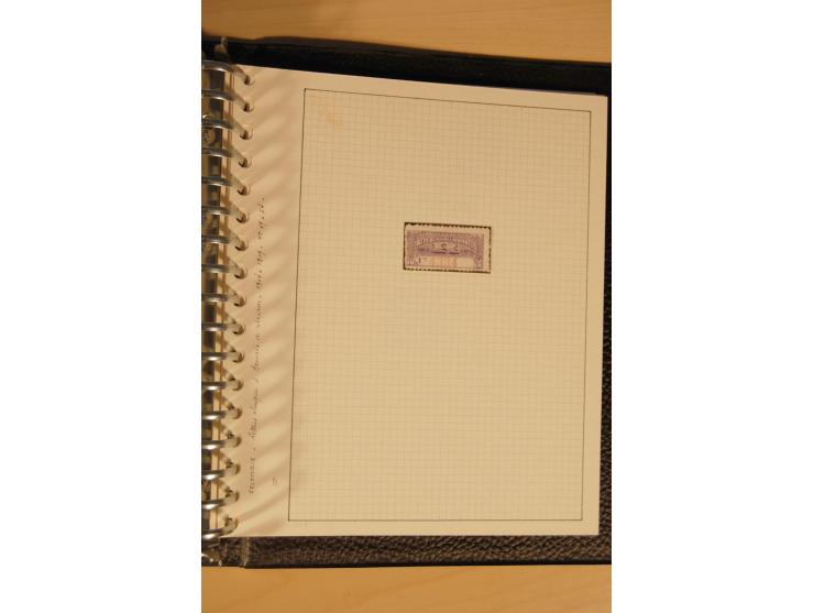 1859/1930 (ca.), ungebrauchte und gestempelte Sammlung mit Gebieten in 3 kleinen Ordnern, dabei bessere frühe Werte in zum Te