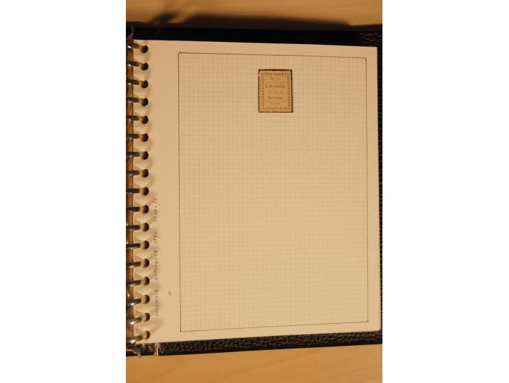 1859/1930 (ca.), ungebrauchte und gestempelte Sammlung mit Gebieten in 3 kleinen Ordnern, dabei bessere frühe Werte in zum Te