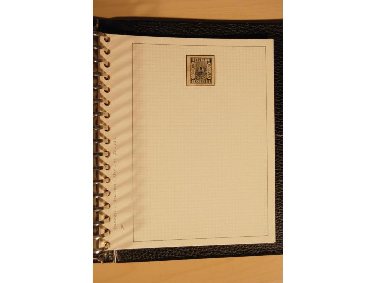 1859/1930 (ca.), ungebrauchte und gestempelte Sammlung mit Gebieten in 3 kleinen Ordnern, dabei bessere frühe Werte in zum Te