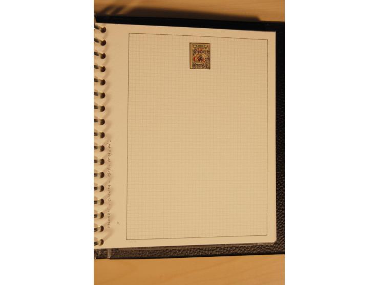 1859/1930 (ca.), ungebrauchte und gestempelte Sammlung mit Gebieten in 3 kleinen Ordnern, dabei bessere frühe Werte in zum Te