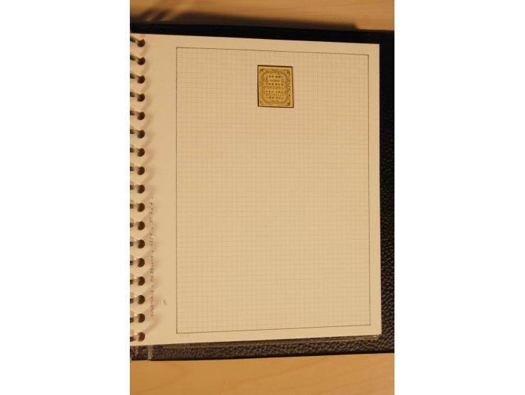 1859/1930 (ca.), ungebrauchte und gestempelte Sammlung mit Gebieten in 3 kleinen Ordnern, dabei bessere frühe Werte in zum Te
