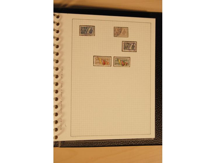 1859/1930 (ca.), ungebrauchte und gestempelte Sammlung mit Gebieten in 3 kleinen Ordnern, dabei bessere frühe Werte in zum Te