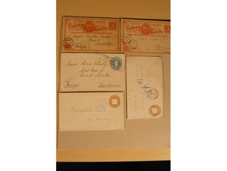 1883/1874 (ca.), über 130 Briefe und Ganzsachen