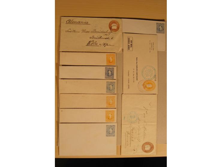 1883/1874 (ca.), über 130 Briefe und Ganzsachen