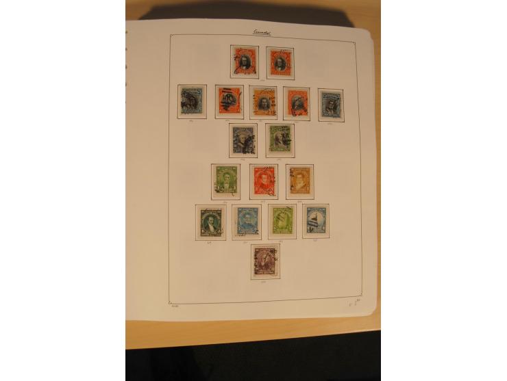 1865/2002 (ca.), meist gestempelte Sammlung mit 44 Briefen und Ganzsachen auf Albumblättern