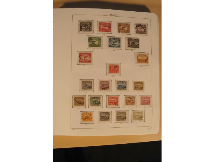 1865/2002 (ca.), meist gestempelte Sammlung mit 44 Briefen und Ganzsachen auf Albumblättern