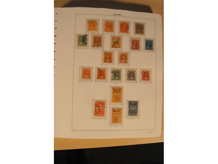 1865/2002 (ca.), meist gestempelte Sammlung mit 44 Briefen und Ganzsachen auf Albumblättern