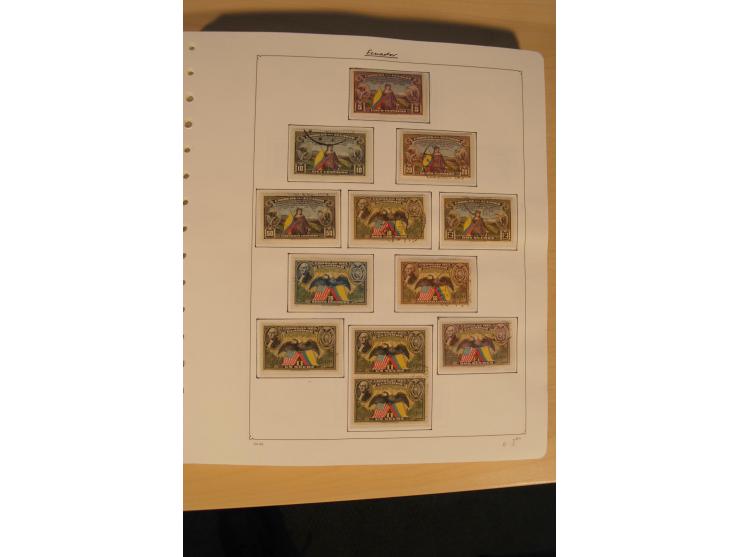 1865/2002 (ca.), meist gestempelte Sammlung mit 44 Briefen und Ganzsachen auf Albumblättern
