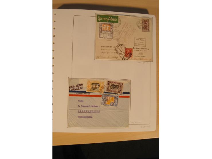 1865/2002 (ca.), meist gestempelte Sammlung mit 44 Briefen und Ganzsachen auf Albumblättern