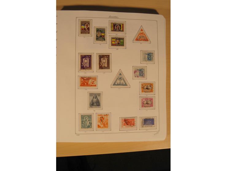 1865/2002 (ca.), meist gestempelte Sammlung mit 44 Briefen und Ganzsachen auf Albumblättern