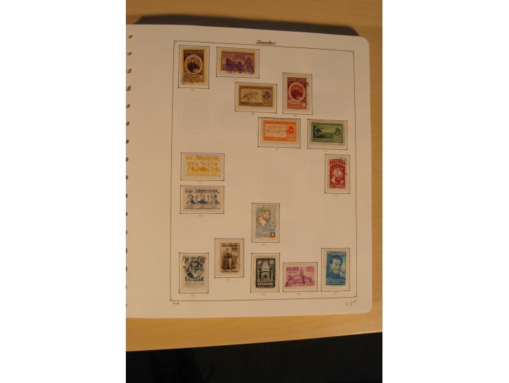 1865/2002 (ca.), meist gestempelte Sammlung mit 44 Briefen und Ganzsachen auf Albumblättern