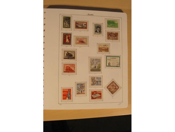 1865/2002 (ca.), meist gestempelte Sammlung mit 44 Briefen und Ganzsachen auf Albumblättern
