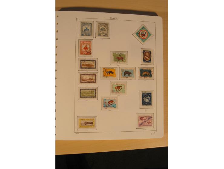 1865/2002 (ca.), meist gestempelte Sammlung mit 44 Briefen und Ganzsachen auf Albumblättern