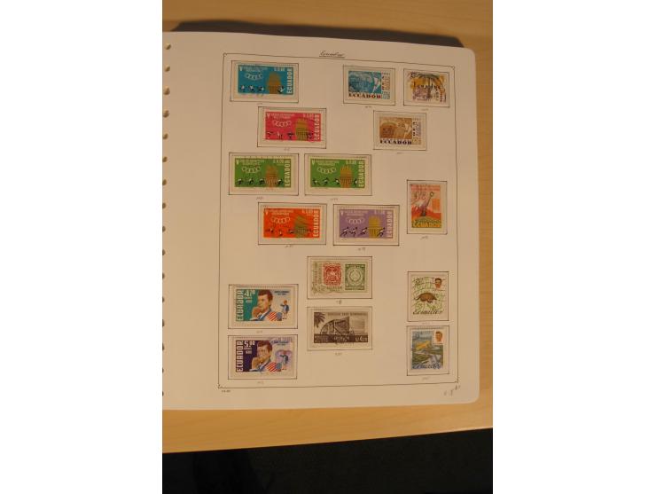 1865/2002 (ca.), meist gestempelte Sammlung mit 44 Briefen und Ganzsachen auf Albumblättern