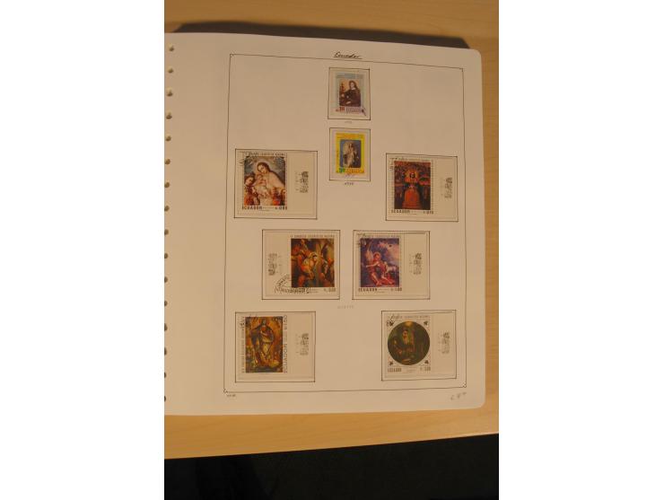 1865/2002 (ca.), meist gestempelte Sammlung mit 44 Briefen und Ganzsachen auf Albumblättern