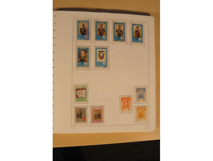 1865/2002 (ca.), meist gestempelte Sammlung mit 44 Briefen und Ganzsachen auf Albumblättern