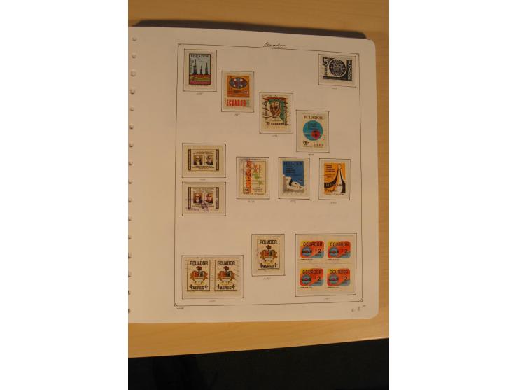 1865/2002 (ca.), meist gestempelte Sammlung mit 44 Briefen und Ganzsachen auf Albumblättern