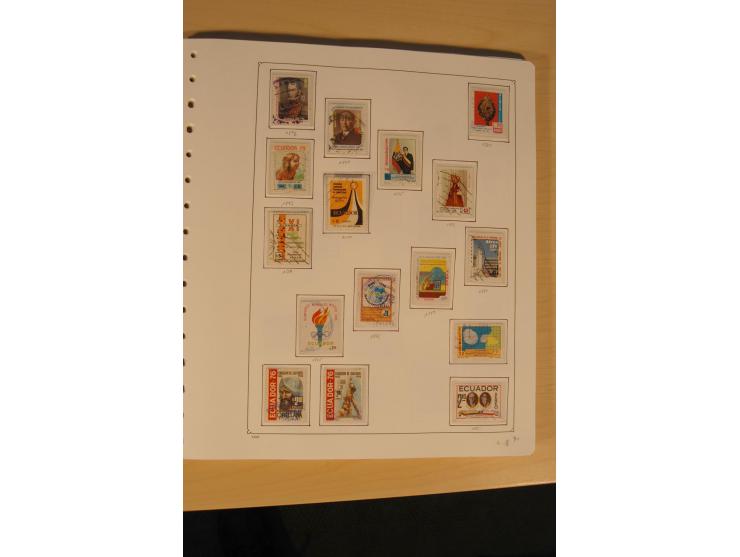 1865/2002 (ca.), meist gestempelte Sammlung mit 44 Briefen und Ganzsachen auf Albumblättern