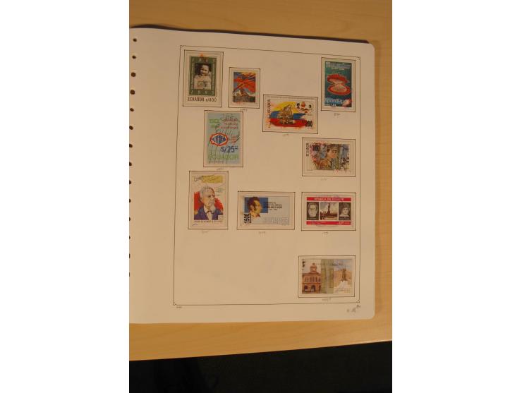 1865/2002 (ca.), meist gestempelte Sammlung mit 44 Briefen und Ganzsachen auf Albumblättern