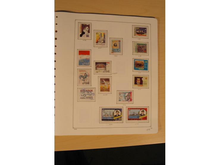 1865/2002 (ca.), meist gestempelte Sammlung mit 44 Briefen und Ganzsachen auf Albumblättern