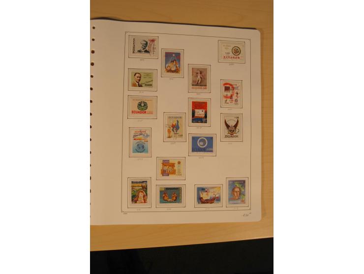 1865/2002 (ca.), meist gestempelte Sammlung mit 44 Briefen und Ganzsachen auf Albumblättern