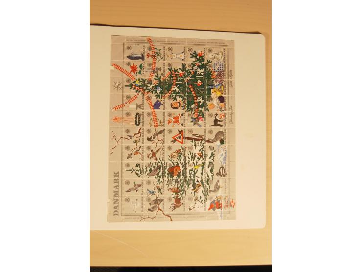 1855/1915 (ca), Dänemark, Finnland, Island und Norwegen, sehr interessante gestempelte Sammlung mit vielen besseren Werten un