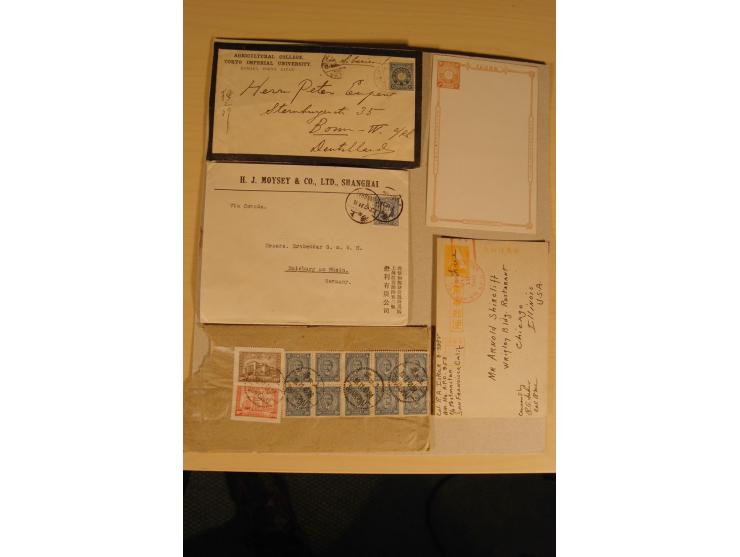 1874/1960 (ca.), rd. 40 Briefe, Karten und Ganzsachen
