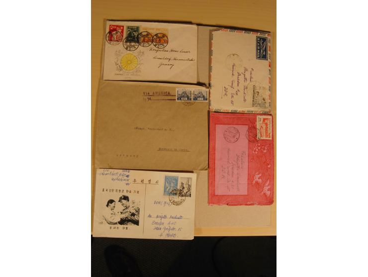 1874/1960 (ca.), rd. 40 Briefe, Karten und Ganzsachen