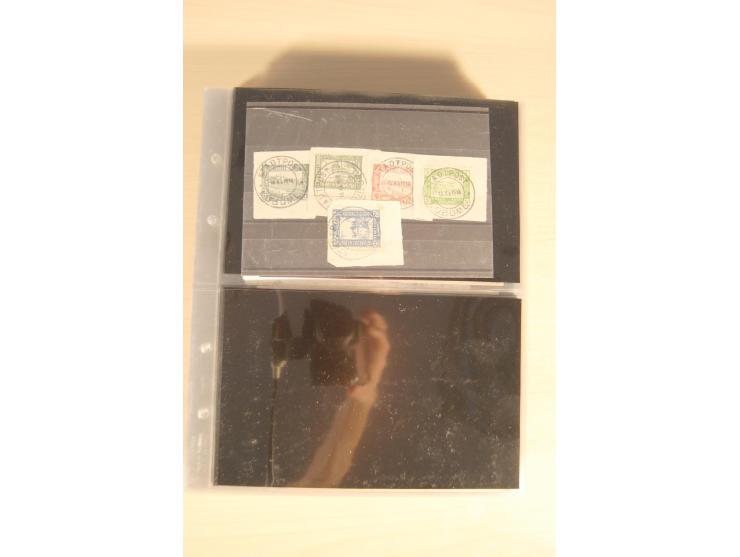 JUDAIKA: 1880/1960 (ca.), interessante Sammlung mit vielen Briefen und Karten, Geldscheinen, Dokumenten etc., dabei Holy Land
