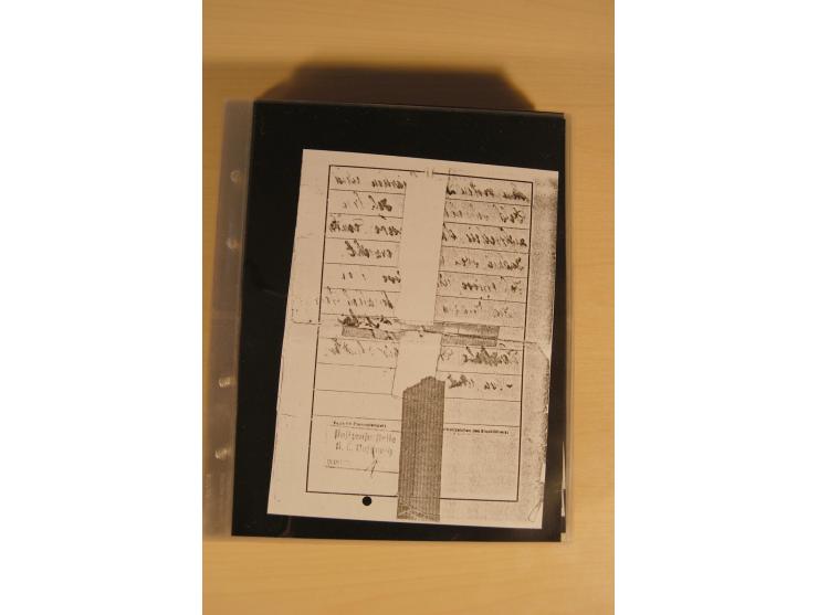 JUDAIKA: 1880/1960 (ca.), interessante Sammlung mit vielen Briefen und Karten, Geldscheinen, Dokumenten etc., dabei Holy Land