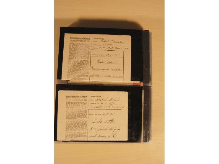 JUDAIKA: 1880/1960 (ca.), interessante Sammlung mit vielen Briefen und Karten, Geldscheinen, Dokumenten etc., dabei Holy Land
