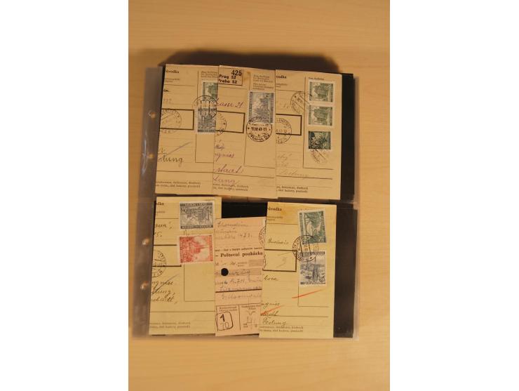 JUDAIKA: 1880/1960 (ca.), interessante Sammlung mit vielen Briefen und Karten, Geldscheinen, Dokumenten etc., dabei Holy Land
