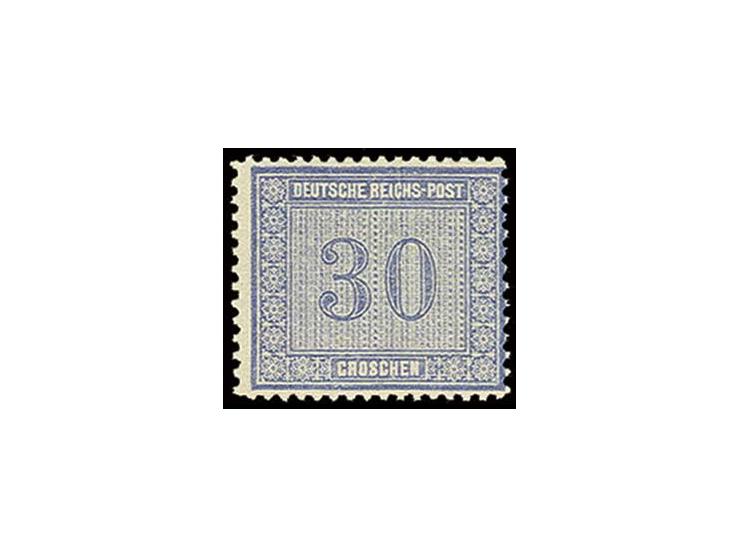 INNENDIENSTMARKEN: 10 Gr. gelbgrau und 30 Gr. ultramarin, postfrisch, Pracht (Mi. 460,-)