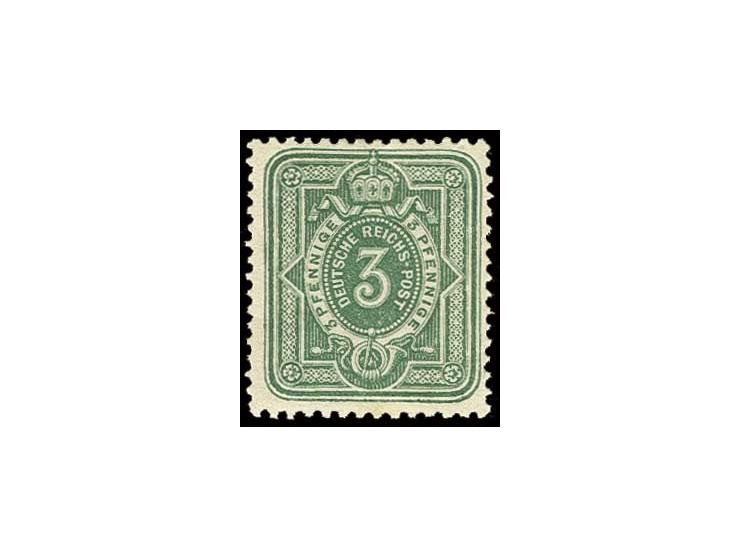 3 Pfge. grün, postfrisch, Pracht, Fotobefund Zenker BPP (Mi. 600,-)