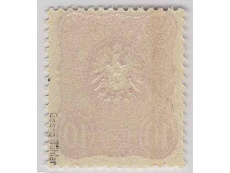 10 Pfg. rosarot, sehr farbfrisch und gut gezähnt, postfrisch, Kabinett, sign. Bühler und Fotobefund Zenker BPP (Mi. 1600,-)