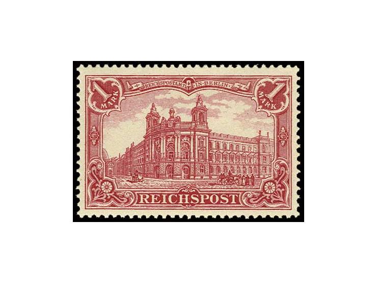 1 M. rot, postfrisch, Pracht, sign. Pfenninger (Mi. 550,-)