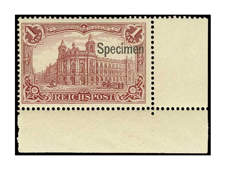 dito, rechtes unteres Eckrandstück, postfrisch, Luxus