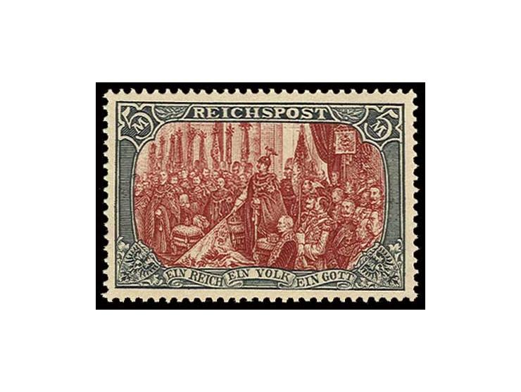 5 M., postfrisch, Kabinett, sign. Zenker VÖB (Mi. 1800,-)